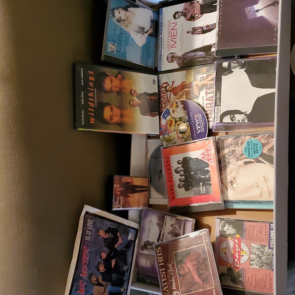 Various items..music and dvd